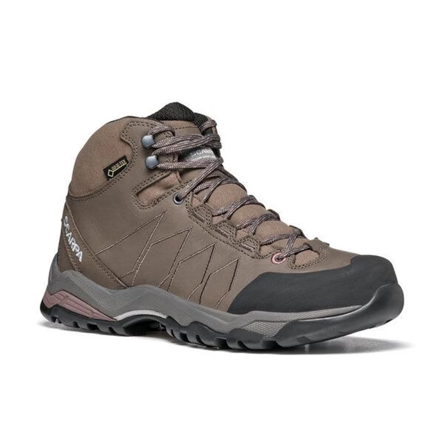 SCARPA Moraine Plus Mid GTX Hiking Boots for Women - Waterproof Trekking Shoes