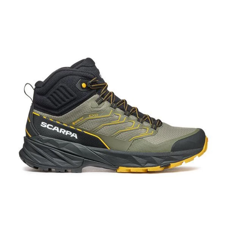 SCARPA Rush 2 Mid GTX Hiking Boots for Men - Waterproof Trekking & Outdoor Adventure Footwear
