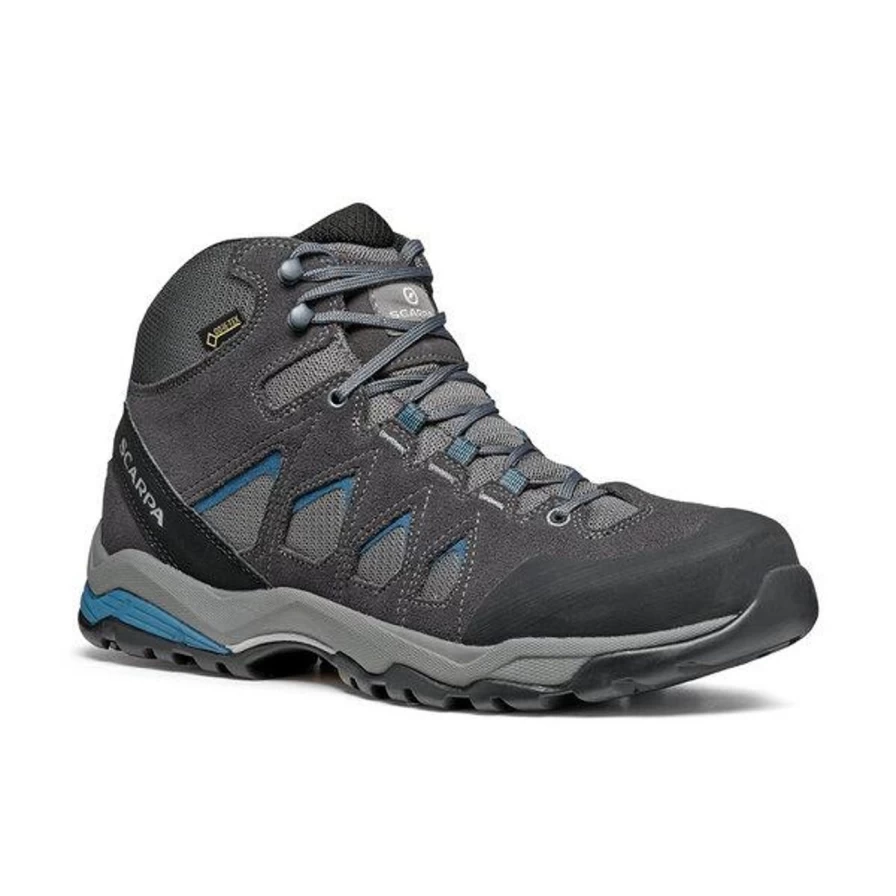 SCARPA Moraine Mid GTX Hiking Boots for Men - Waterproof Outdoor Trekking Shoes