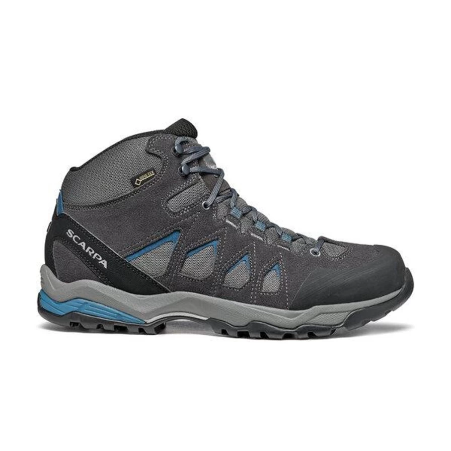 SCARPA Moraine Mid GTX Hiking Boots for Men - Waterproof Outdoor Trekking Shoes