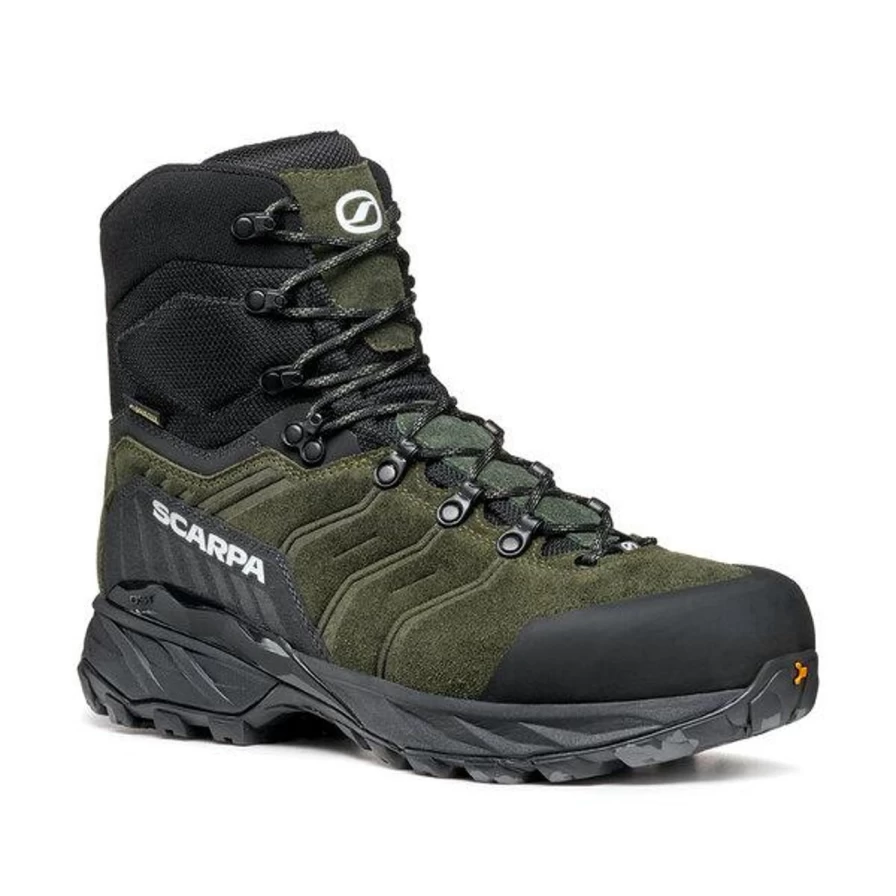 SCARPA Men's Rush Polar GTX Hiking Boots - Waterproof Outdoor Trekking Shoes for Mountain Climbing