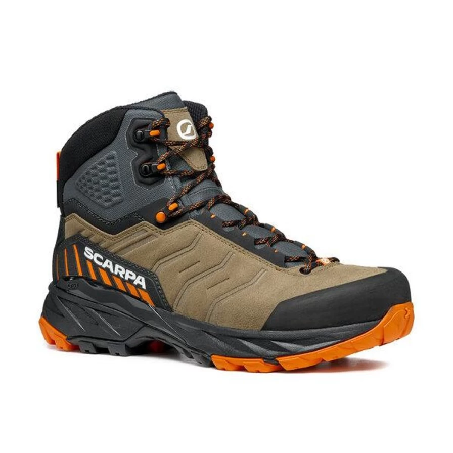SCARPA Men's Rush TRK GTX Hiking Boots - Waterproof Trekking Shoes for Outdoor Adventures
