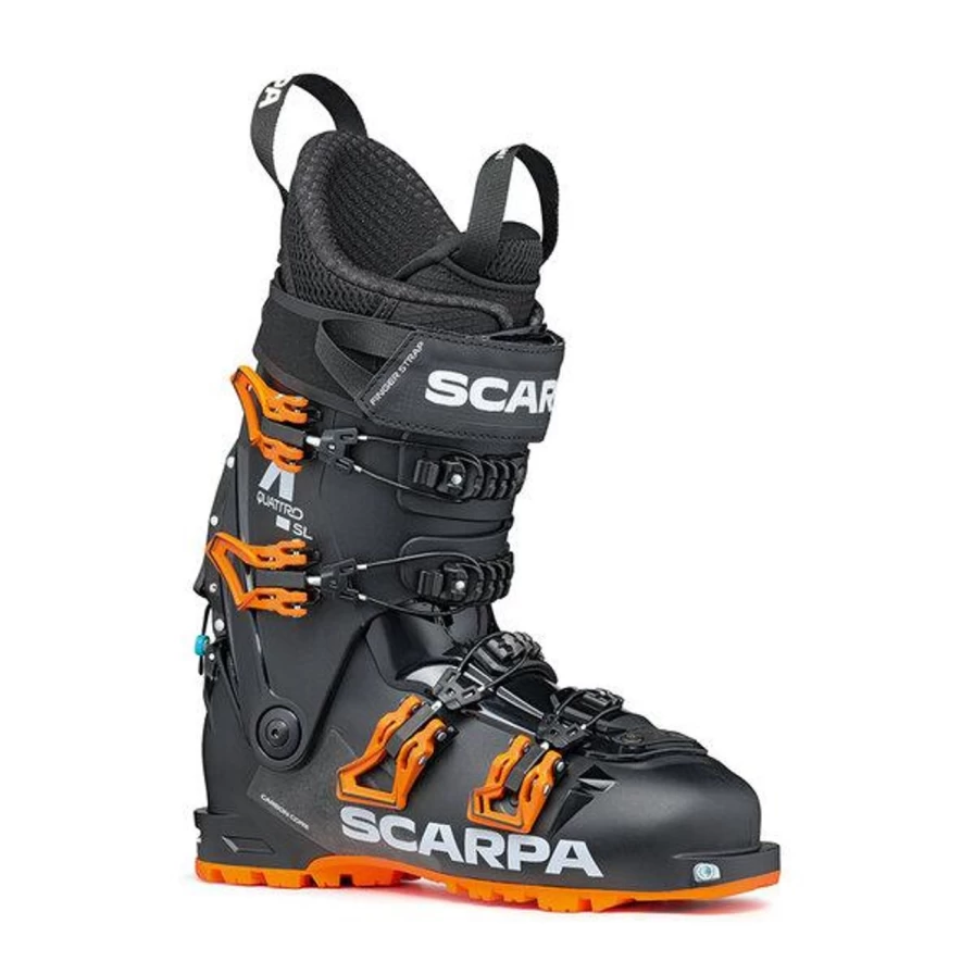 SCARPA Men's 4-Quattro SL Mountaineering Boots - Lightweight & Durable for Alpine Climbing