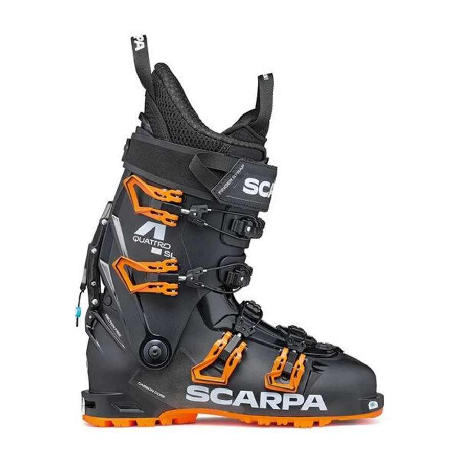 SCARPA Men's 4-Quattro SL Mountaineering Boots - Lightweight & Durable for Alpine Climbing