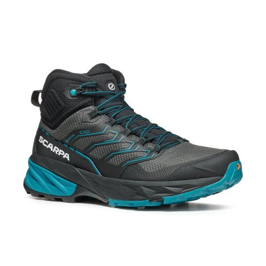SCARPA Men's Rush 2 Mid GTX Hiking Boots - Waterproof Trekking Shoes for Outdoor Adventures