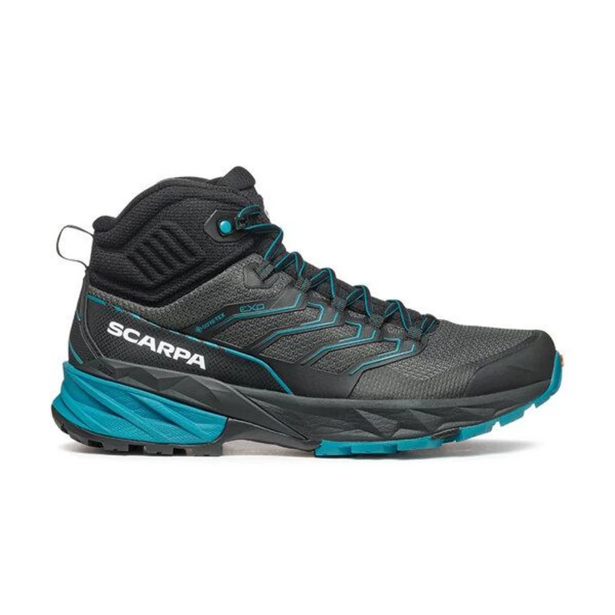 SCARPA Men's Rush 2 Mid GTX Hiking Boots - Waterproof Trekking Shoes for Outdoor Adventures